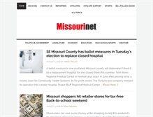 Tablet Screenshot of missourinet.com